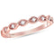 14kt Rose Gold Women's Round Diamond Stackable Band Ring 1-10 Cttw - FREE Shipping (US/CAN)-Gold & Diamond Rings-JadeMoghul Inc.
