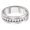 14kt White Gold Men's Round Diamond Single Row Wedding Band Ring 1/4 Cttw - FREE Shipping (US/CAN)-Gold & Diamond Wedding Jewelry-11-JadeMoghul Inc.