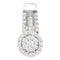 14kt White Gold Women's Round Diamond Cluster Pendant 1-2 Cttw - FREE Shipping (US/CAN)-Gold & Diamond Pendants & Necklaces-JadeMoghul Inc.