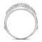 14kt White Gold Women's Round Diamond Ring Guard Wrap Enhancer Wedding Band 1/4 Cttw - FREE Shipping (US/CAN)-Gold & Diamond Wedding Jewelry-5-JadeMoghul Inc.