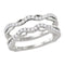 14kt White Gold Women's Round Diamond Ring Guard Wrap Solitaire Enhancer 1/3 Cttw - FREE Shipping (US/CAN)-Gold & Diamond Wedding Jewelry-5-JadeMoghul Inc.