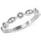 14kt White Gold Women's Round Diamond Stackable Band Ring 1-10 Cttw - FREE Shipping (US/CAN)-Gold & Diamond Rings-JadeMoghul Inc.