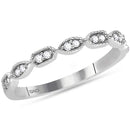 14kt White Gold Women's Round Diamond Stackable Band Ring 1-10 Cttw - FREE Shipping (US/CAN)-Gold & Diamond Rings-JadeMoghul Inc.