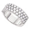 14kt White Gold Women's Round Diamond Wedding Band Ring 1-1/2 Cttw - FREE Shipping (US/CAN)-Gold & Diamond Wedding Jewelry-5-JadeMoghul Inc.