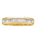 14kt Yellow Gold Women's Baguette Diamond Wedding Band Ring 1/4 Cttw - FREE Shipping (US/CAN)-Gold & Diamond Wedding Jewelry-7-JadeMoghul Inc.