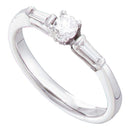 14kt Yellow Gold Women's Round Diamond Solitaire Bridal Wedding Engagement Ring 1/4 Cttw - FREE Shipping (US/CAN)-Gold & Diamond Engagement & Anniversary Rings-5-JadeMoghul Inc.