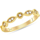 14kt Yellow Gold Women's Round Diamond Stackable Band Ring 1-10 Cttw - FREE Shipping (US/CAN)-Rings And Bands-JadeMoghul Inc.