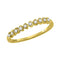 14kt Yellow Gold Womens Round Diamond Stackable Band Ring 1-10 Cttw-Gold & Diamond Rings-JadeMoghul Inc.