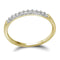 14kt Yellow Gold Women's Round Diamond Wedding Band Ring 1/6 Cttw - FREE Shipping (US/CAN)-Gold & Diamond Wedding Jewelry-5-JadeMoghul Inc.