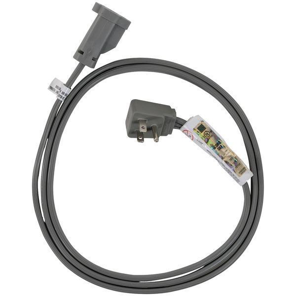15-Amp Grounded Appliance Extension Cord, 12ft-Appliance Cords & Receptacles-JadeMoghul Inc.