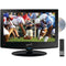 15.6" 720p LED TV/DVD Combination, AC/DC Compatible with RV/Boat-Televisions-JadeMoghul Inc.