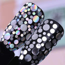 1.5g Holographic Silver Gold Nail Flakies Mixed Size Round Nail Sequins Glitter Paillette Flakes Nail Art Decorations-2 colors-JadeMoghul Inc.