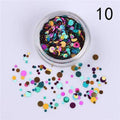 1.5g Holographic Silver Gold Nail Flakies Mixed Size Round Nail Sequins Glitter Paillette Flakes Nail Art Decorations-37147-10-JadeMoghul Inc.