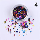 1.5g Holographic Silver Gold Nail Flakies Mixed Size Round Nail Sequins Glitter Paillette Flakes Nail Art Decorations-37147-4-JadeMoghul Inc.