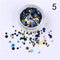 1.5g Holographic Silver Gold Nail Flakies Mixed Size Round Nail Sequins Glitter Paillette Flakes Nail Art Decorations-37147-5-JadeMoghul Inc.