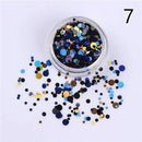 1.5g Holographic Silver Gold Nail Flakies Mixed Size Round Nail Sequins Glitter Paillette Flakes Nail Art Decorations-37147-7-JadeMoghul Inc.