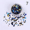 1.5g Holographic Silver Gold Nail Flakies Mixed Size Round Nail Sequins Glitter Paillette Flakes Nail Art Decorations-37147-7-JadeMoghul Inc.