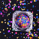 1.5g Holographic Silver Gold Nail Flakies Mixed Size Round Nail Sequins Glitter Paillette Flakes Nail Art Decorations-39946-3-JadeMoghul Inc.