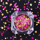 1.5g Holographic Silver Gold Nail Flakies Mixed Size Round Nail Sequins Glitter Paillette Flakes Nail Art Decorations-39946-5-JadeMoghul Inc.