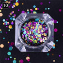 1.5g Holographic Silver Gold Nail Flakies Mixed Size Round Nail Sequins Glitter Paillette Flakes Nail Art Decorations-39946-6-JadeMoghul Inc.