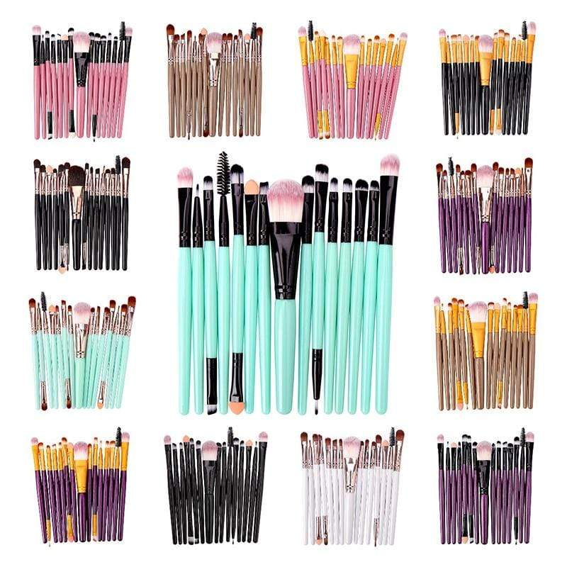 15PCs Makeup Brush Set Cosmetict Makeup For Face Make Up Tools Women Beauty  Professional Foundation Blush Eyeshadow Consealer AExp