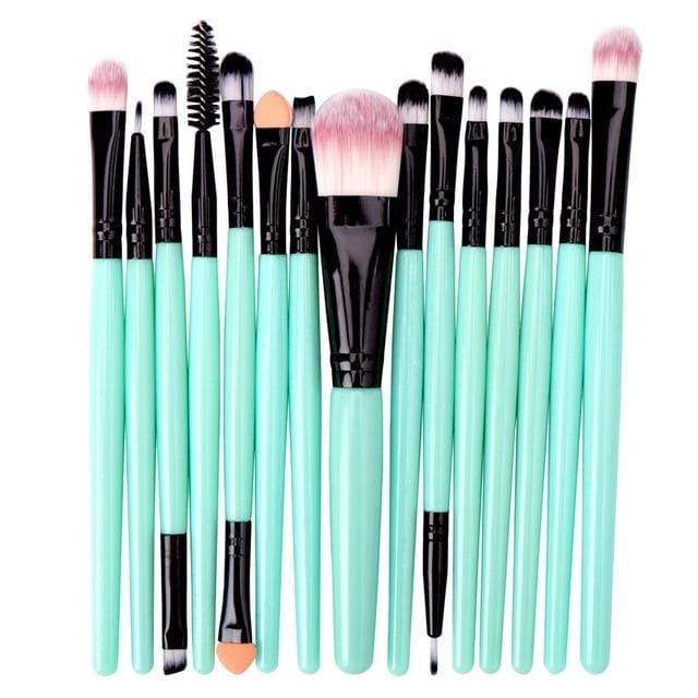 15PCs Makeup Brush Set Cosmetict Makeup For Face Make Up Tools Women Beauty  Professional Foundation Blush Eyeshadow Consealer AExp