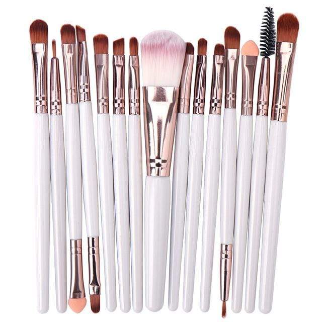 15PCs Makeup Brush Set Cosmetict Makeup For Face Make Up Tools Women Beauty  Professional Foundation Blush Eyeshadow Consealer AExp