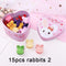 15pcs/Set Girls Cute Colorful Cartoon Small Hair Claws Lovely Children Gifts Hair Clips Headband Kids Fashion Hair Accessories AExp