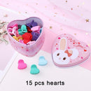 15pcs/Set Girls Cute Colorful Cartoon Small Hair Claws Lovely Children Gifts Hair Clips Headband Kids Fashion Hair Accessories AExp