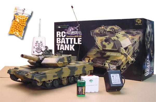 16" 1:24 German Leopard RC Battle Tank-R/C Toys-JadeMoghul Inc.