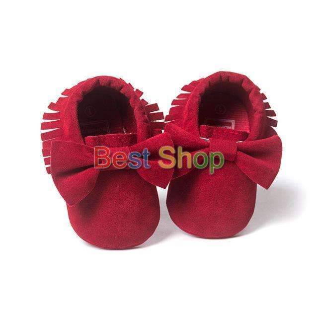 16 Colors Brand Spring Baby Shoes PU Leather Newborn Boys Girls Shoes First Walkers Baby Moccasins 0-18 Months-Model 19-0-6 Months-JadeMoghul Inc.