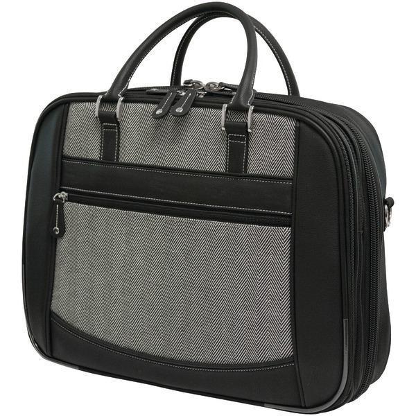 16" Herringbone Large Checkpoint Friendly Notebook Bag-Cases, Covers & Sleeves-JadeMoghul Inc.