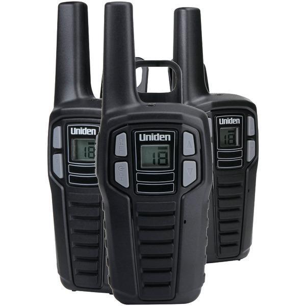 16-Mile 2-Way FRS/GMRS Radios (3 pk; with 9 batteries)-Radios, Scanners & Accessories-JadeMoghul Inc.