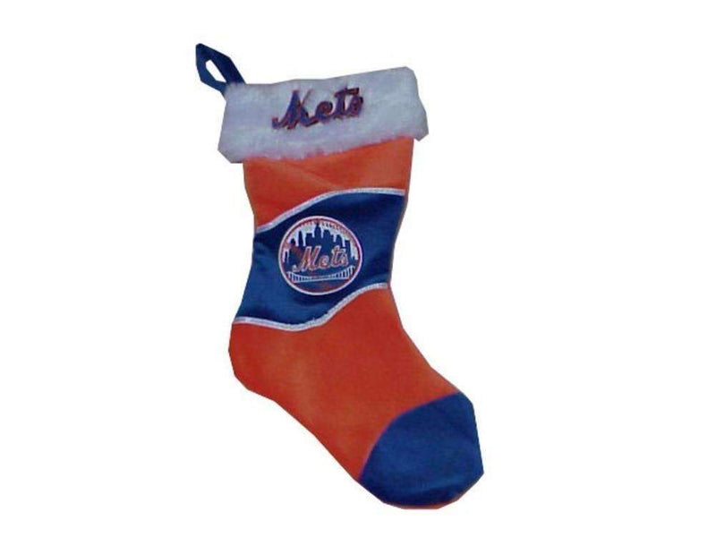 17 Inch MLB Holiday Stockings New York Mets-Do not use-JadeMoghul Inc.