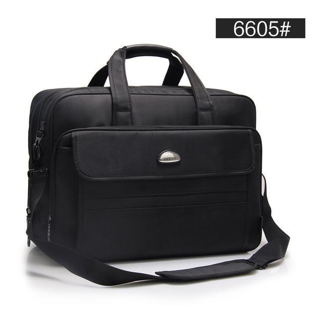 17 Inches Men's Briefcase Business Large Briefcases Laptop Computer-6605-JadeMoghul Inc.