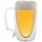 17-Ounce Double-Wall Glass Beer Mug-Storage Containers & Accessories-JadeMoghul Inc.
