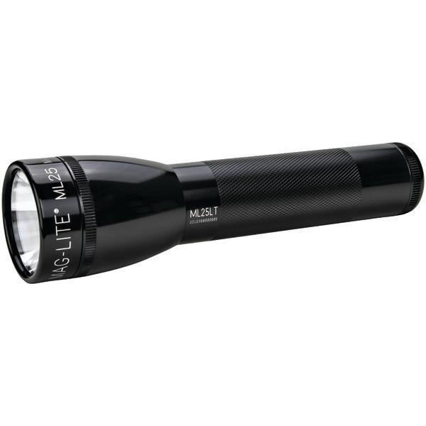 177-Lumen MAGLITE(R) ML25LT(TM) LED C-Cell Flashlight (Black)-Flashlights, Headlights & Accessories-JadeMoghul Inc.