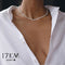 17KM Fashion Bead Pearl Choker Necklace For Women Elegant Simple Pearl Pendant Necklace Wedding Jewelry 2021