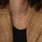 17KM Vintage Pearl Choker Necklace For Women Fashion Summer White Imitation Pearl Necklaces 2021 Trend Elegant Wedding Jewelry