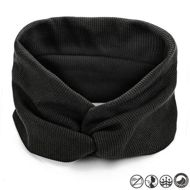 17KM 13 Color Cotton Headband For Women Girl Baby Headband 2020 Elastic Knot Headbands Twist Fashion Cross Hair Accessories AExp