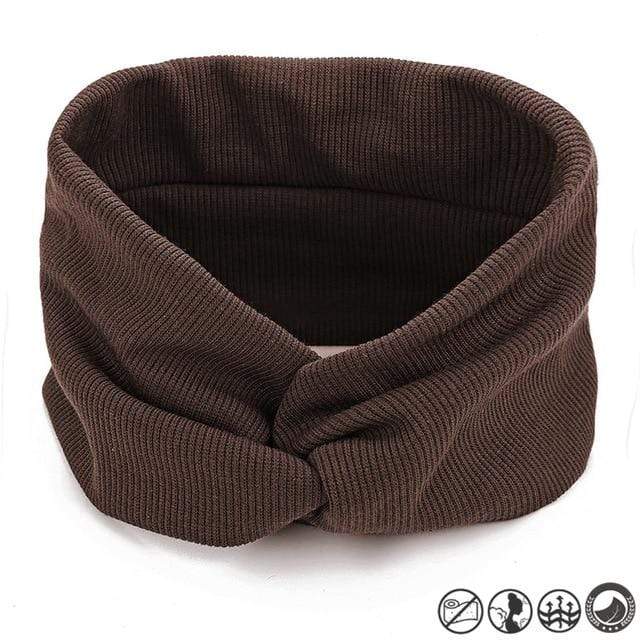 17KM 13 Color Cotton Headband For Women Girl Baby Headband 2020 Elastic Knot Headbands Twist Fashion Cross Hair Accessories AExp