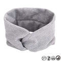 17KM 13 Color Cotton Headband For Women Girl Baby Headband 2020 Elastic Knot Headbands Twist Fashion Cross Hair Accessories AExp