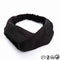 17KM 13 Color Cotton Headband For Women Girl Baby Headband 2020 Elastic Knot Headbands Twist Fashion Cross Hair Accessories AExp