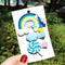 17KM Baby Girls Cartoon Hairpin For Women Children Rainbow Hair Clip Kids Flower Candy Fruit Barrette Hair Accessories AExp