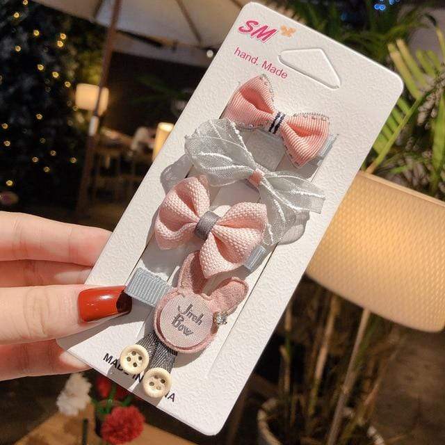 17KM Baby Girls Cartoon Hairpin For Women Children Rainbow Hair Clip Kids Flower Candy Fruit Barrette Hair Accessories AExp