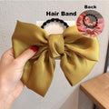 17KM Fashion Big Bow Hairpin Cute Red Barrette Pink Hair Clip Women Girls BB Hairgrip Korean Oversize Floral Hair Accessories AExp