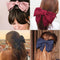 17KM Fashion Big Bow Hairpin Cute Red Barrette Pink Hair Clip Women Girls BB Hairgrip Korean Oversize Floral Hair Accessories AExp