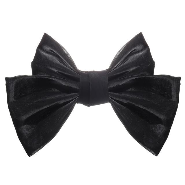 17KM Fashion Big Bow Hairpin Cute Red Barrette Pink Hair Clip Women Girls BB Hairgrip Korean Oversize Floral Hair Accessories AExp