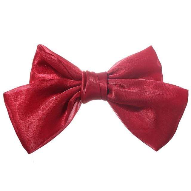 17KM Fashion Big Bow Hairpin Cute Red Barrette Pink Hair Clip Women Girls BB Hairgrip Korean Oversize Floral Hair Accessories AExp
