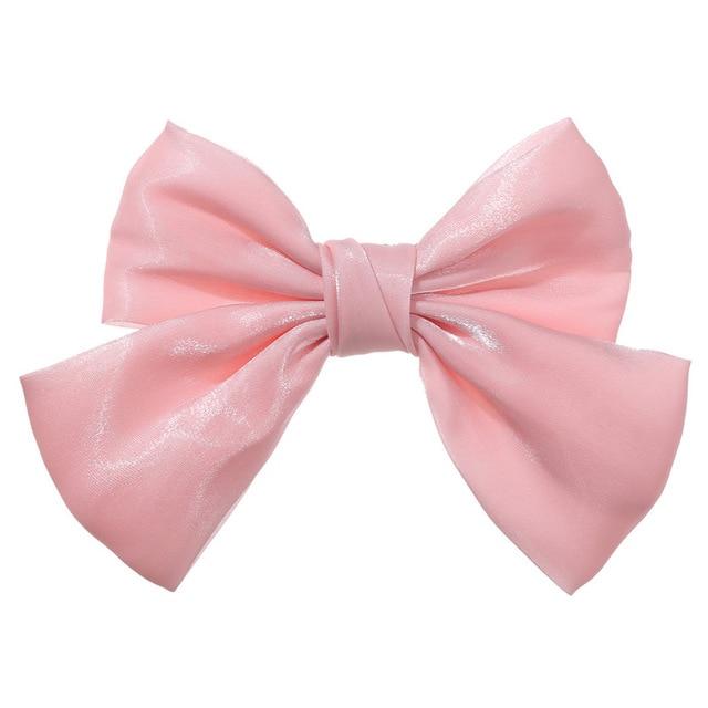 17KM Fashion Big Bow Hairpin Cute Red Barrette Pink Hair Clip Women Girls BB Hairgrip Korean Oversize Floral Hair Accessories JadeMoghul Inc. 
